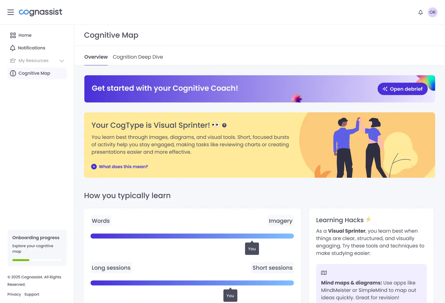 Cognassist learner platform