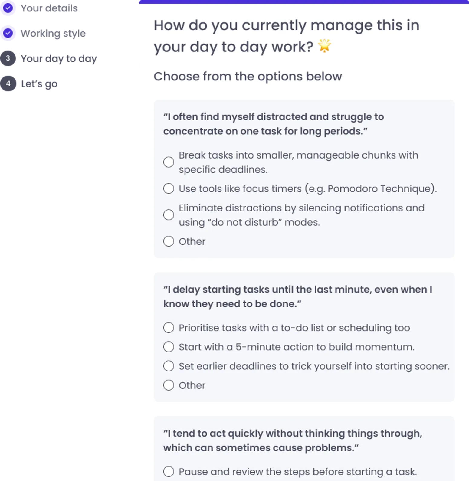 A component used in the Cognassist design system