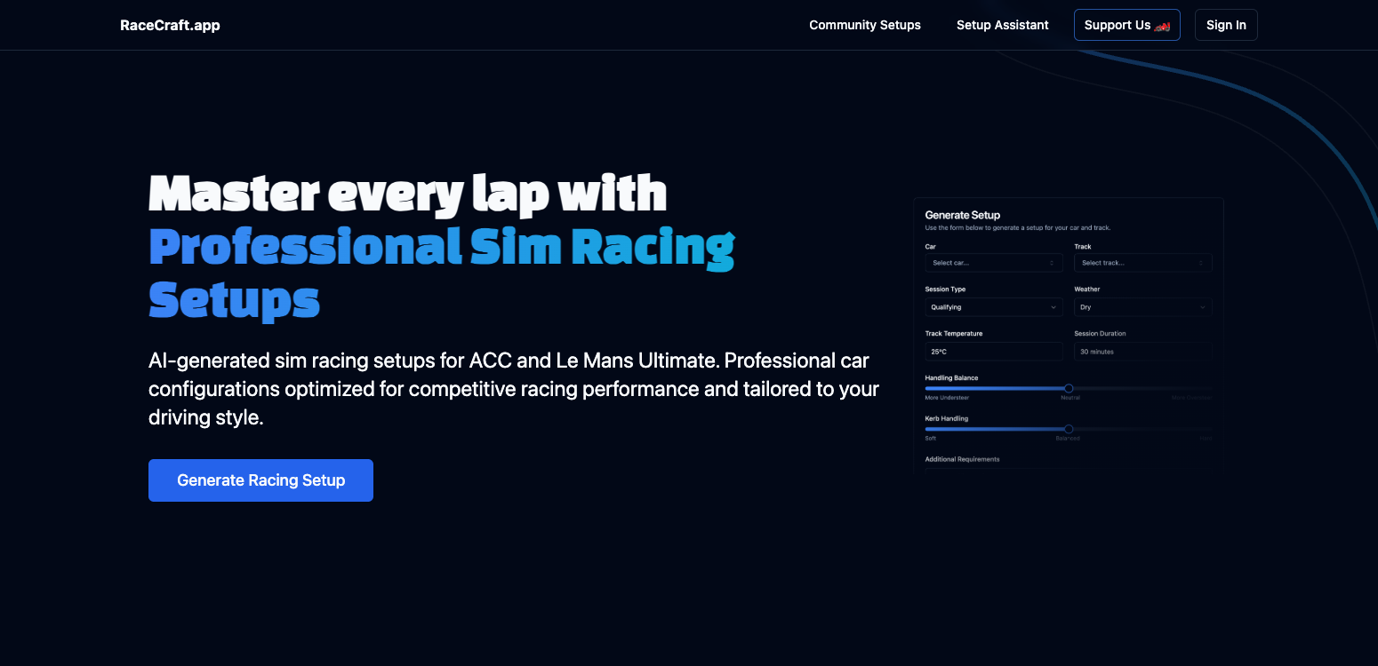 Racecraft preview